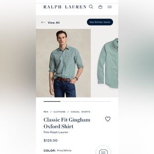 Ralph Lauren XL Classic Fit